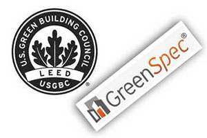 Fastfoot concrete forming products are GreenSpec Listed and contribute to USGBC LEED categories for MA